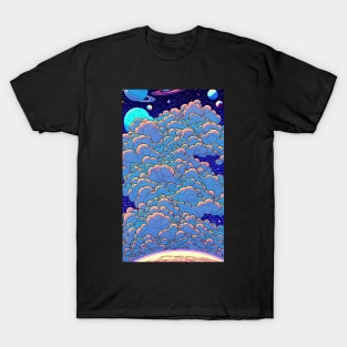 Cloudscape Planets T-Shirt